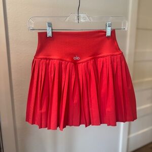 ALO Yoga - Like New! Grand Slam Tennis Skirt in Red (XS)